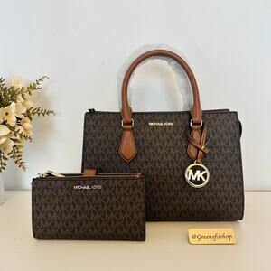Michael kors purse & wallet Sheila Medium Satchel Brown